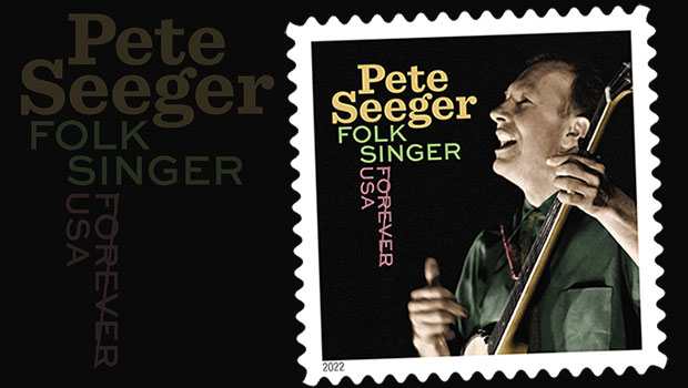 Briefmarke USA Pete Seeger